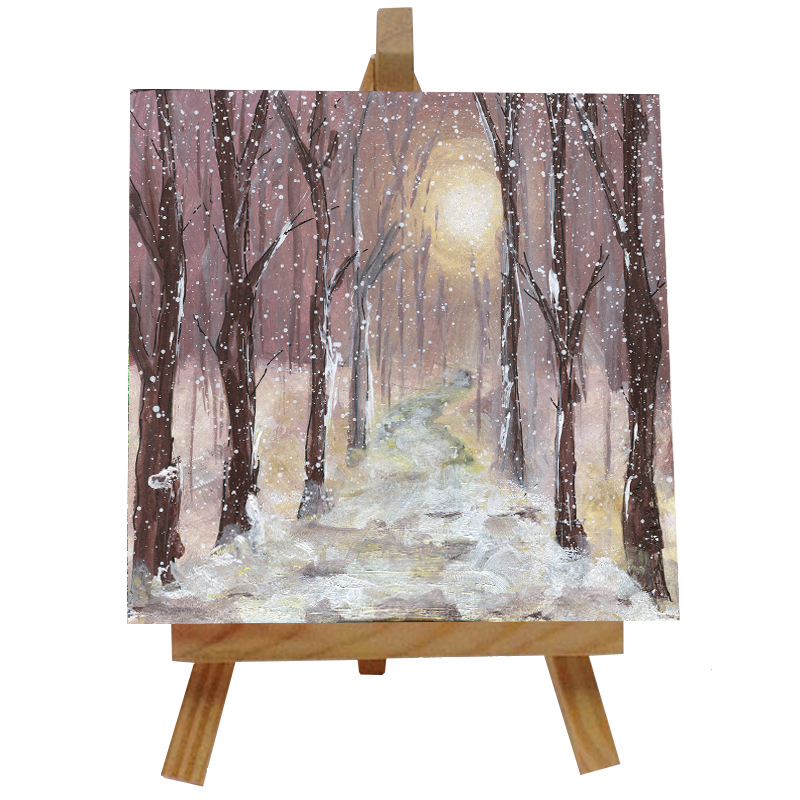 Winter Wonderland Tile with Easel